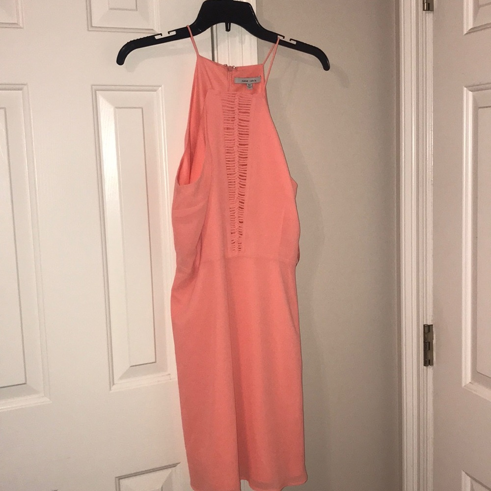 High neck Cora peach dress size medium